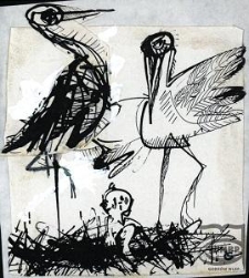 [Ilustracja prasowa - bociany]