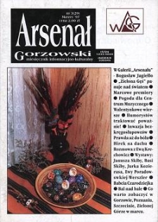 Arsenał Gorzowski; miesięcznik informacyjno-kulturalny 1997 nr 3(29)