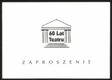 [Zaproszenie] Dyrektor i zespół Teatru im. J. Osterwy w Gorzowie Wlkp. zapraszają uprzejmie na wieczór poświęcony pamięci Patrona Teatru Juliusza Osterwy oraz promocję książki K. Kamińskiej i I. K. Szmidta "Byliśmy w Teatrze. 60 lat Teatru im. J. Osterwy", 10 maja 2007 r., godz.19.00 Teatr Letni - Scena Kameralna