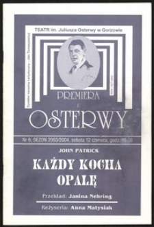 Patrick John "Każdy kocha Opalę", przekład Janina Nehring