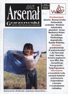 Arsenał Gorzowski; miesięcznik informacyjno-kulturalny 1997 nr 11(38)