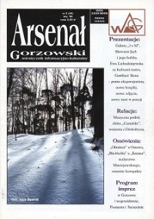 Arsenał Gorzowski; miesięcznik informacyjno-kulturalny 1998 nr 2(40)