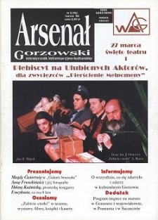 Arsenał Gorzowski; miesięcznik informacyjno-kulturalny 1998 nr 3(41)
