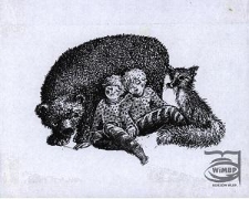 [Dwóch braci, niedźwiedź i lis]