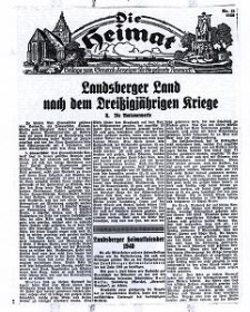 Die Heimat : Beilage zum General-Anzeiger f&uuml;r die gesamte Neumark, 1939, nr 12
