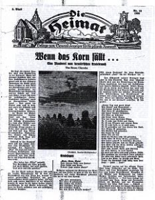 Die Heimat : Beilage zum General-Anzeiger f&uuml;r die gesamte Neumark, 1938, nr 15
