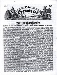 Die Heimat : Beilage zum General-Anzeiger f&uuml;r die gesamte Neumark, 1938, nr 6
