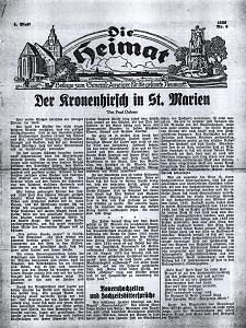 Die Heimat : Beilage zum General-Anzeiger f&uuml;r die gesamte Neumark, 1936, nr 5