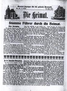 Die Heimat : General-Anzeiger f&uuml;r die gesamte Neumark, 1921, Nr. 116