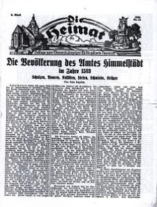 Die Heimat : Beilage zum General-Anzeiger f&uuml;r die gesamte Neumark, 1934, nr 13