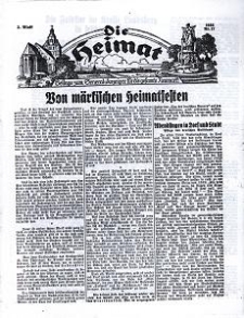 Die Heimat : Beilage zum General-Anzeiger f&uuml;r die gesamte Neumark, 1934, nr 17