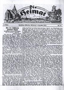 Die Heimat : Beilage zum General-Anzeiger f&uuml;r die gesamte Neumark, 1922, nr 24