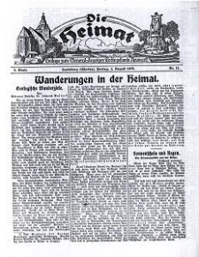 Die Heimat : Beilage zum General-Anzeiger f&uuml;r die gesamte Neumark, 1922, nr 15