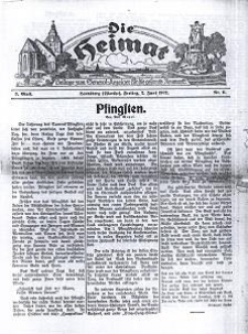 Die Heimat : Beilage zum General-Anzeiger f&uuml;r die gesamte Neumark, 1922, nr 11