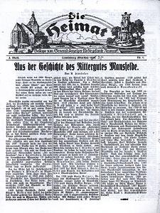 Die Heimat : Beilage zum General-Anzeiger f&uuml;r die gesamte Neumark, 1930, nr 1