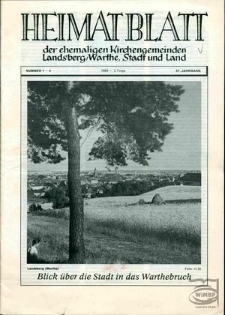 Heimatblatt 1985, nr 1-3