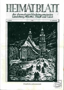 Heimatblatt 1985, Jg. 37, Nr. 4