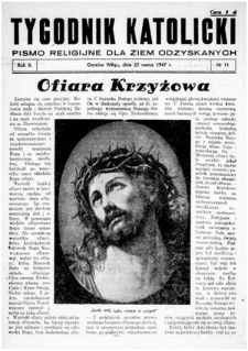 Tygodnik Katolicki 1947, nr 11