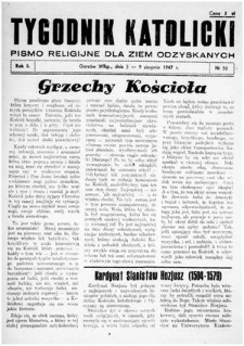 Tygodnik Katolicki 1947, nr 30