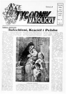 Tygodnik Katolicki 1948, nr 8