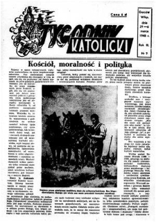 Tygodnik Katolicki 1948, nr 9