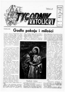 Tygodnik Katolicki 1948, nr 11