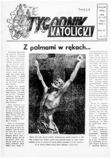 Tygodnik Katolicki 1948, nr 12