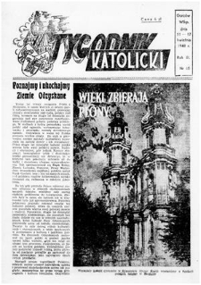 Tygodnik Katolicki 1948, nr 15