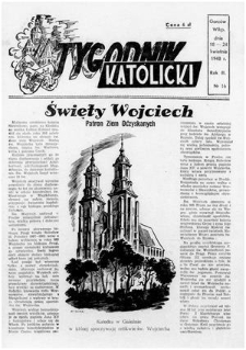 Tygodnik Katolicki 1948, nr 16