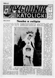 Tygodnik Katolicki 1948, nr 22