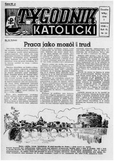 Tygodnik Katolicki 1948, nr 34