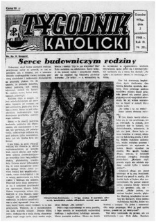 Tygodnik Katolicki 1948, nr 38