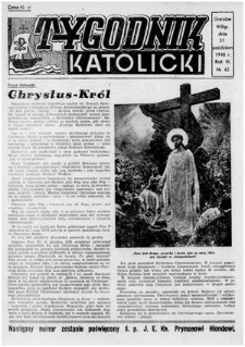 Tygodnik Katolicki 1948, nr 42
