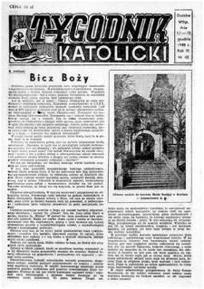 Tygodnik Katolicki 1948, nr 48