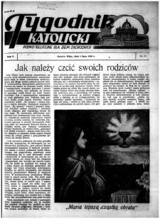 Tygodnik Katolicki 1950, nr 21