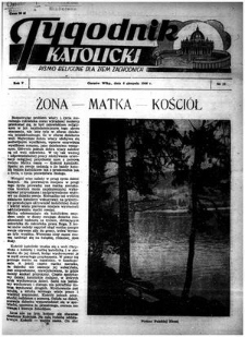Tygodnik Katolicki 1950, nr 25