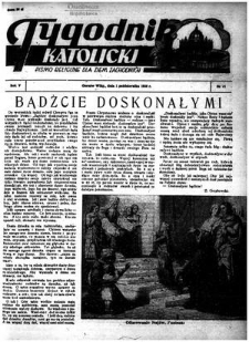 Tygodnik Katolicki 1950, nr 31