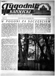 Tygodnik Katolicki 1950, nr 33