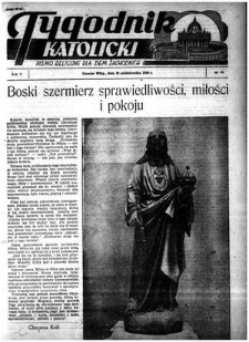 Tygodnik Katolicki 1950, nr 34
