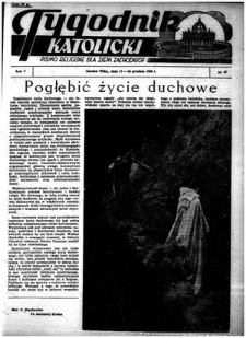 Tygodnik Katolicki 1950, nr 40