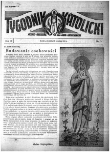 Tygodnik Katolicki 1951, nr 13