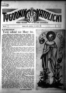 Tygodnik Katolicki 1951, nr 35