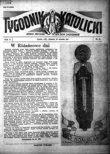 Tygodnik Katolicki 1951, nr 36
