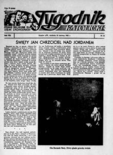 Tygodnik Katolicki 1952, nr 25