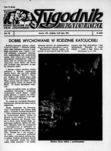 Tygodnik Katolicki 1952, nr 28-29