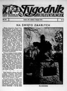 Tygodnik Katolicki 1952, nr 44
