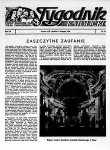 Tygodnik Katolicki 1952, nr 45