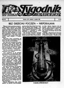 Tygodnik Katolicki 1952, nr 49