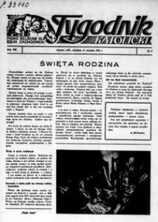 Tygodnik Katolicki 1953, nr 2