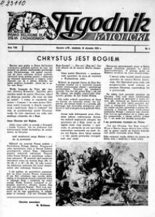 Tygodnik Katolicki 1953, nr 3